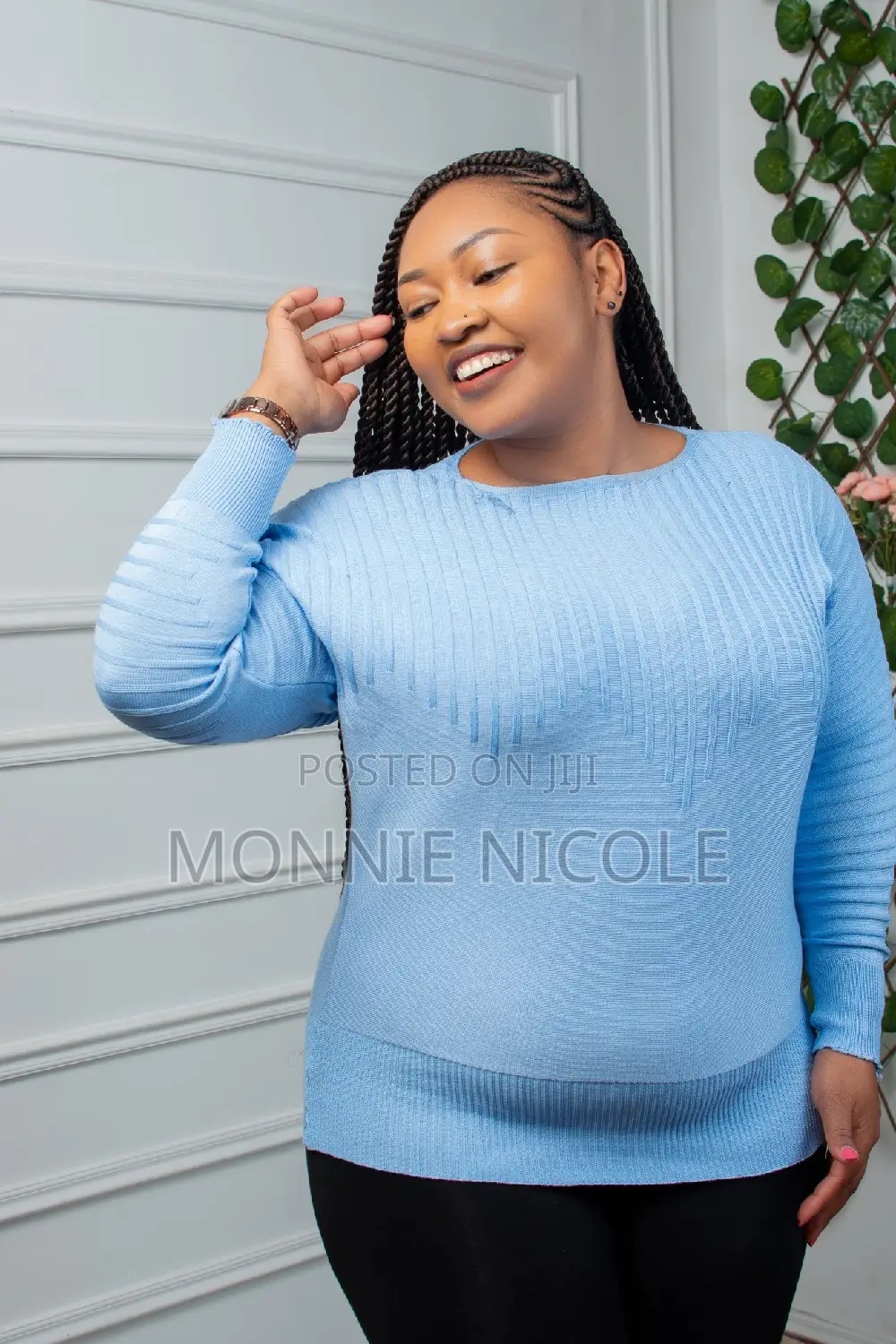 Plus Size Ladies Sweater Tops