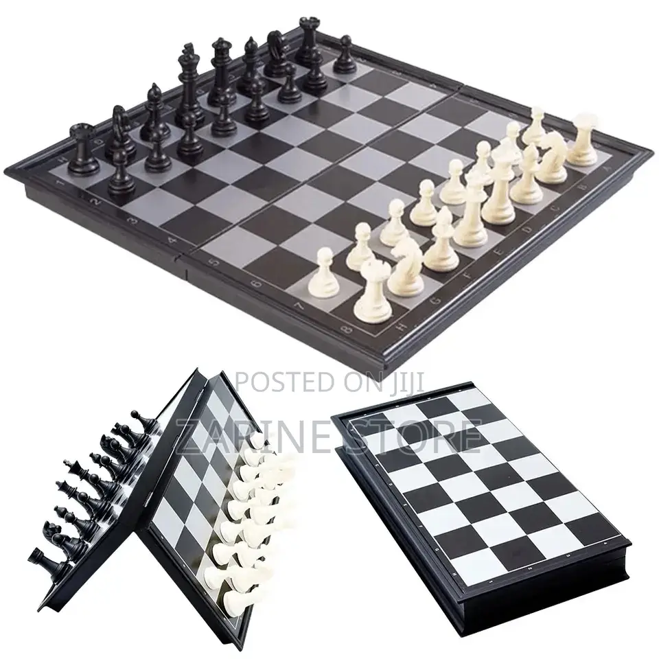 Chess Game Chess Set With Magnetic Chess Board Folding Board