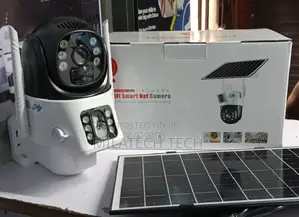 Dual Lens PTZ V380 Pro 4G Dual Lens Solar PTZ Outdoor Camera