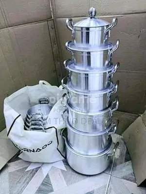Tornado Stainless Steel Cooking Pot Set 14pcs
