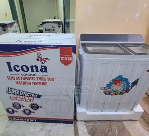 Amazing Icona 12.5kgs Twin Tub Washing Machine