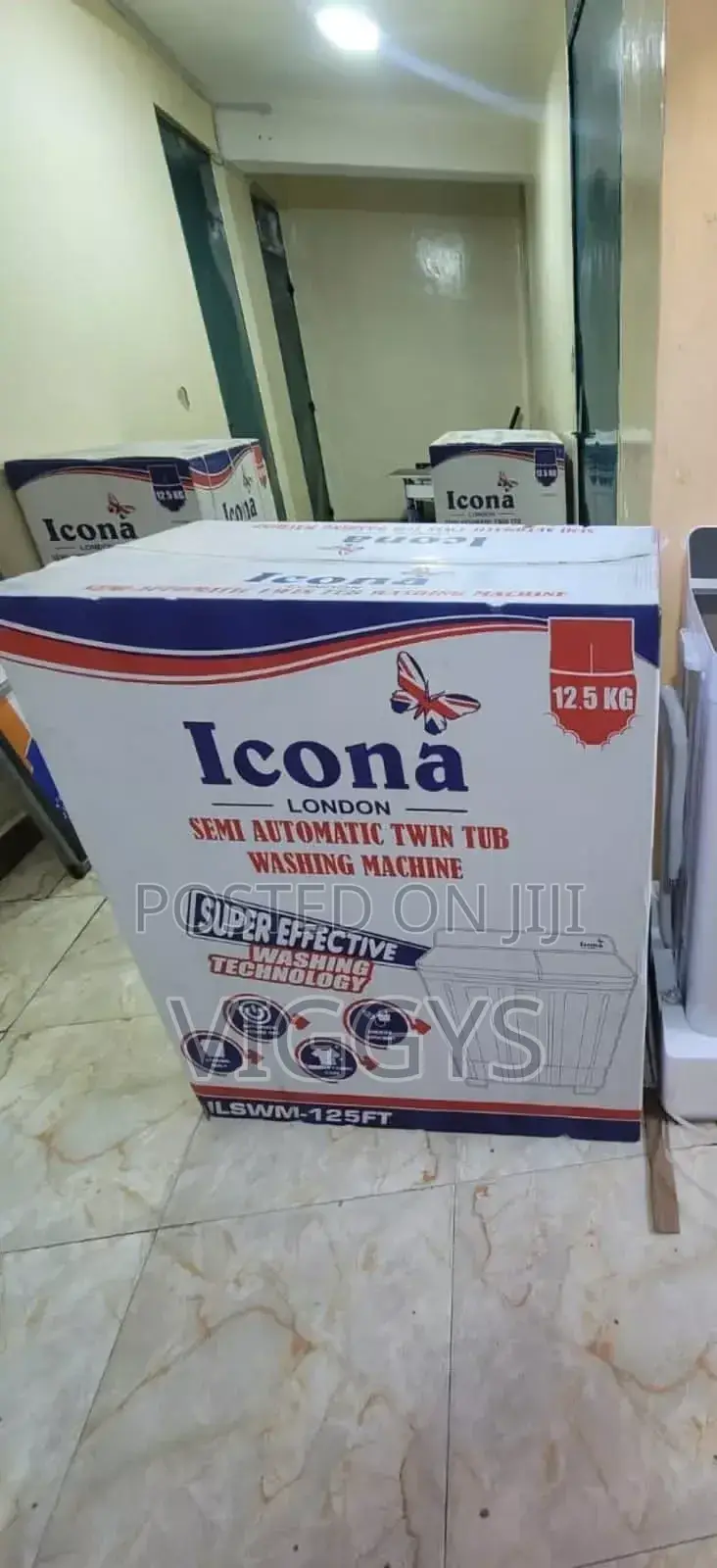 Best Icona 12.5kgs Twin Tub Washing Machine