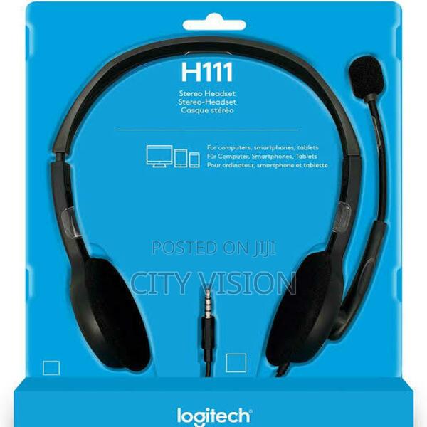 H111 Logitech Headset H111 One Plug - thumbnail 2