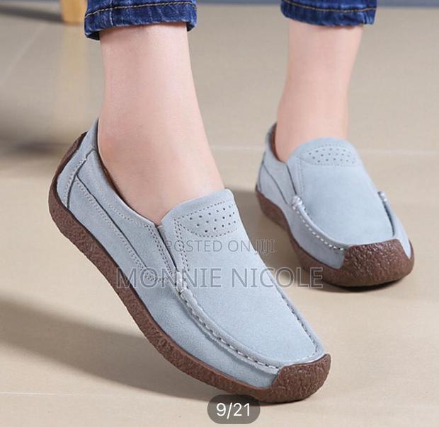 Ladies Suede Loafers - thumbnail 3