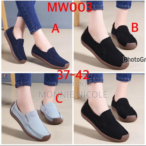 Ladies Suede Loafers - main view