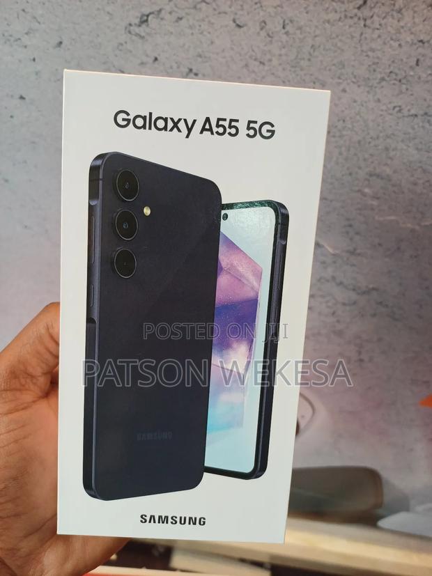 New Samsung Galaxy A55 256 GB Black - main view