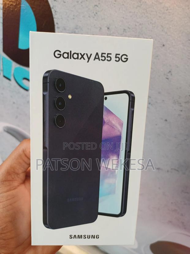 New Samsung Galaxy A55 256 GB Black - thumbnail 2