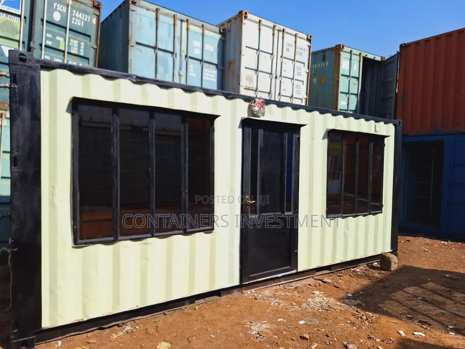 Container Office- Container Cyber Fabricated to Client Specs
