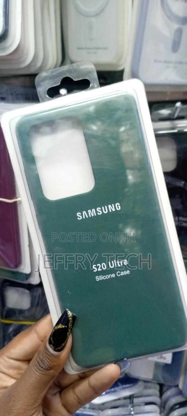 Samsung S20 Ultra Silicone Green - thumbnail 3