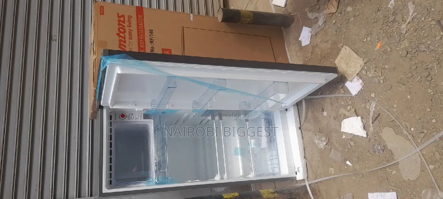 Ramtons Single Door 180litres Silver Refrigerator