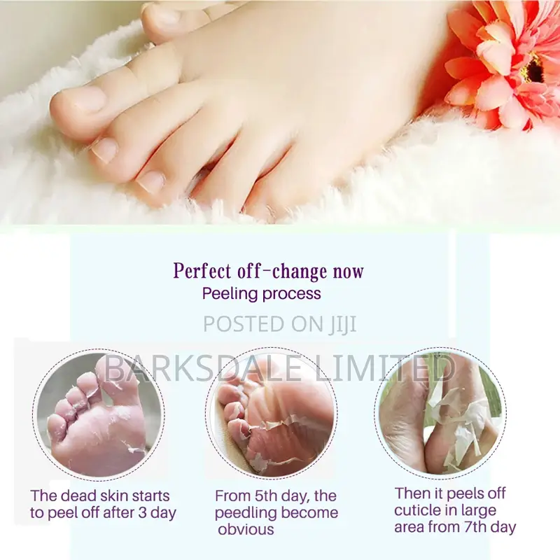 Foot Mask Feet Peeling Exfoliating Remove Dead Skin Pedicure