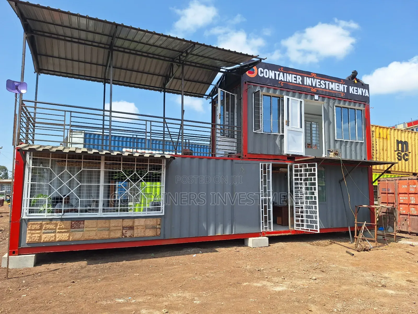 Shipping Containers and Conversion at Container Investment in Utawala