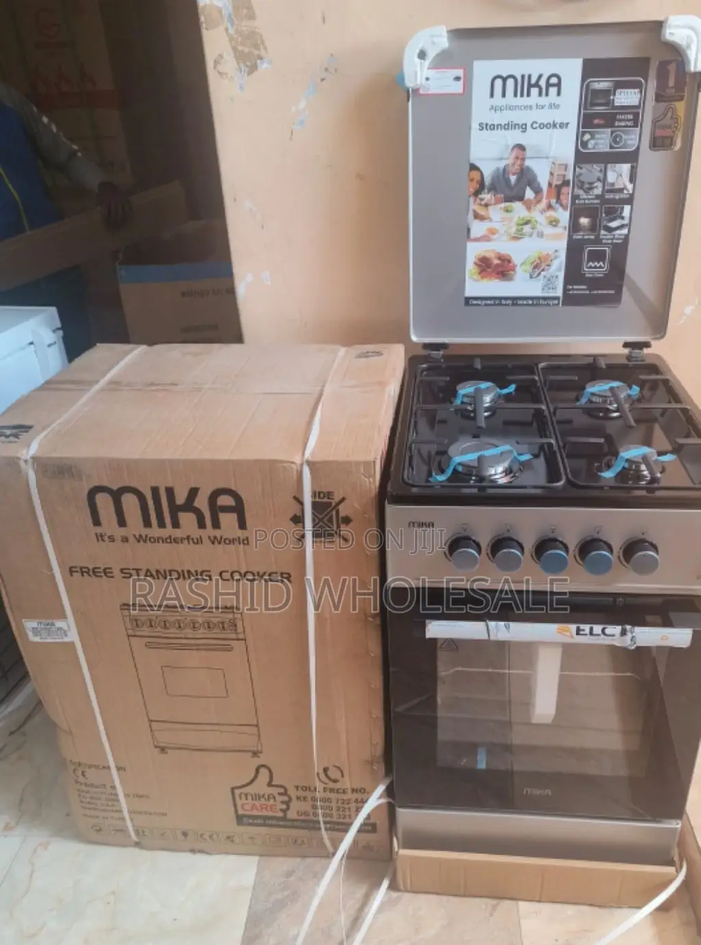 Mika Full Gas Cooer. With Gas Oven