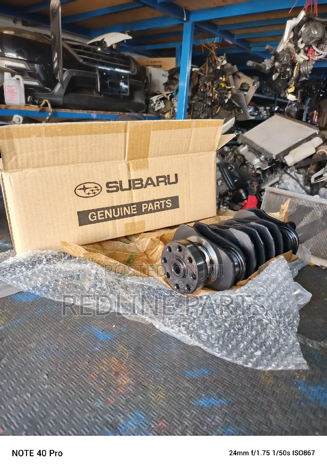Subaru WRX Sti 75mm Crankshaft.