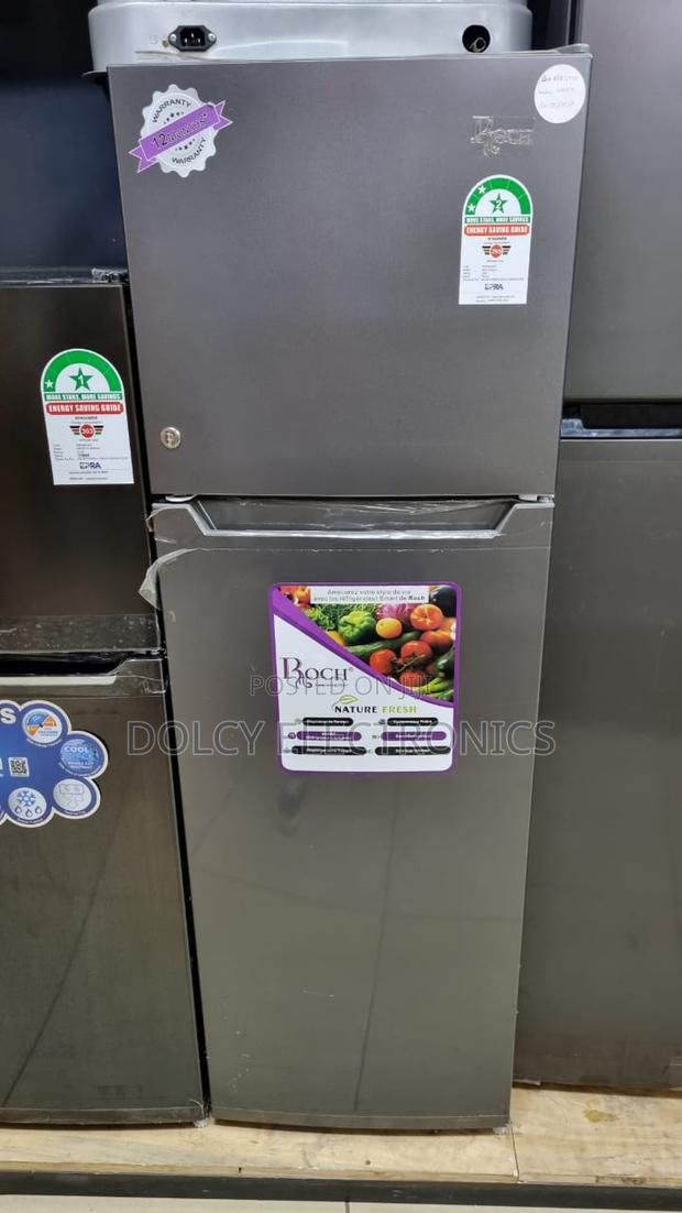 Roch Double Door Refrigerator,178L