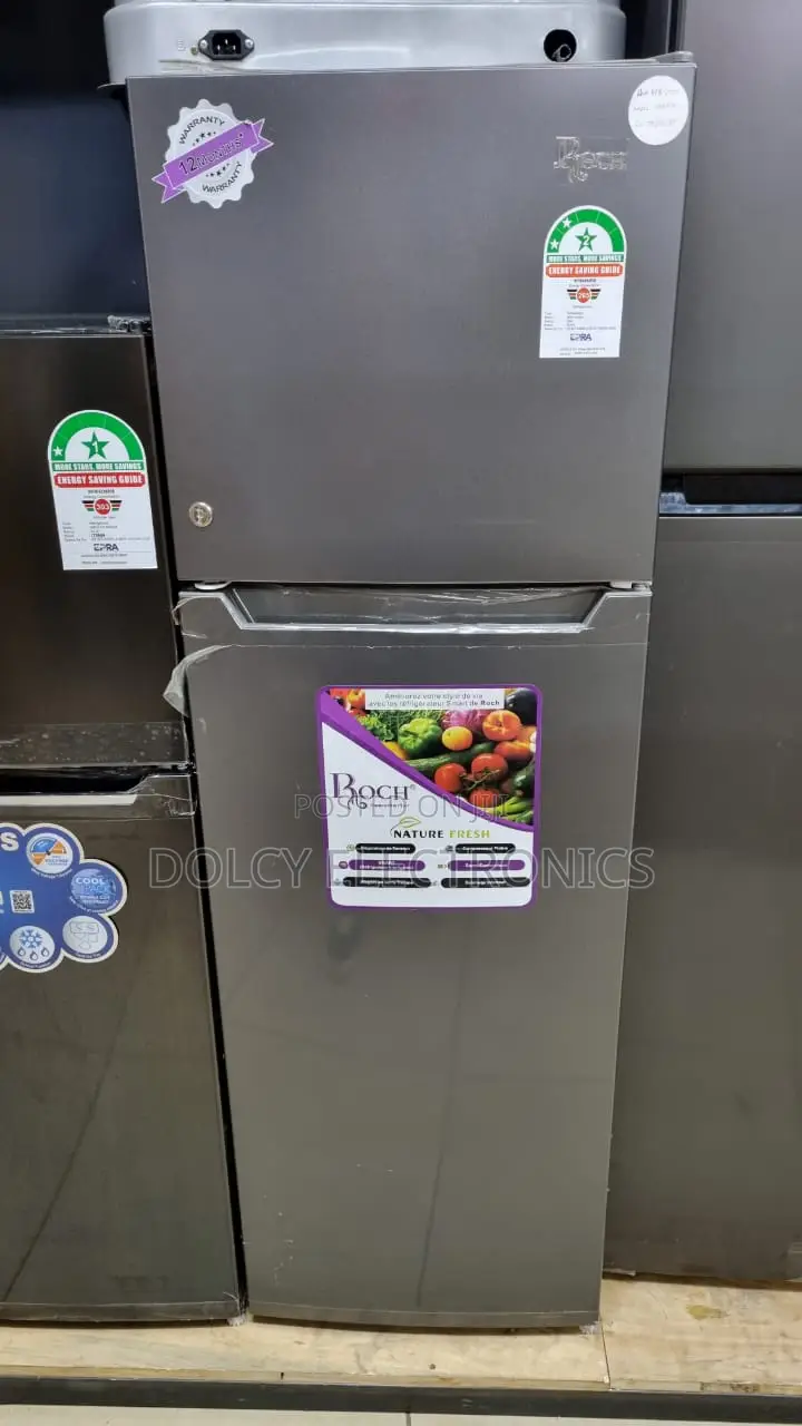 Roch Double Door Refrigerator,178L