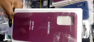 Silicone Case for Samsung Galaxy S20 Plus Maroon