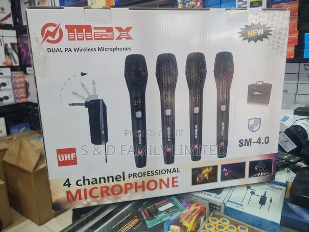 Omax SM 4.0 Wireless Microphone 4 in 1 - main view