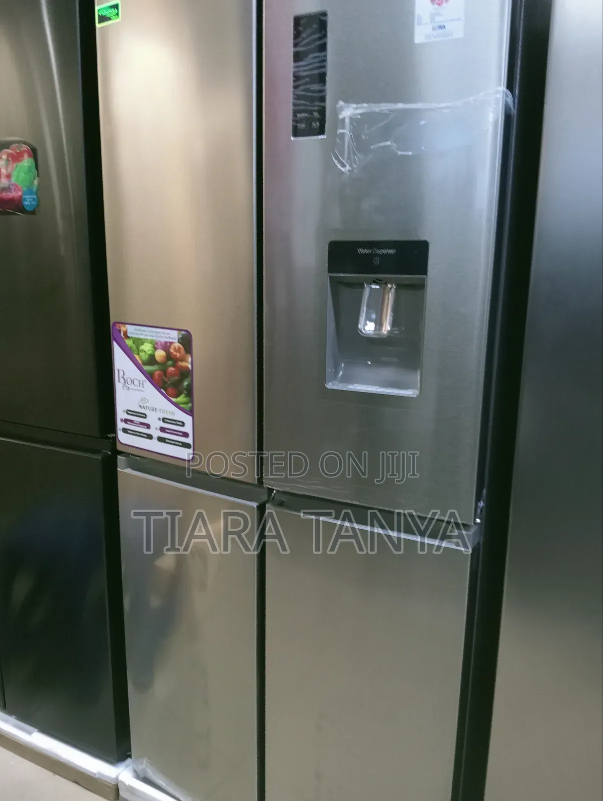 Roch RFR -500d4b 401L Side by Side Fridge