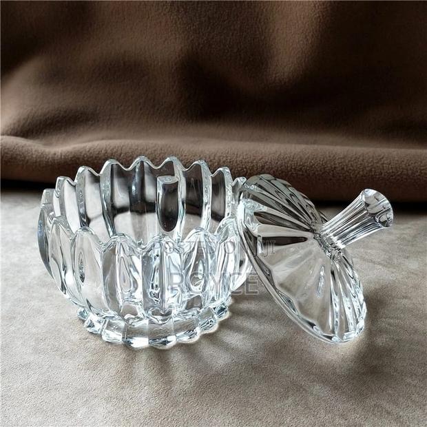 Elegant Glass Sugar / Candy Dish - thumbnail 3