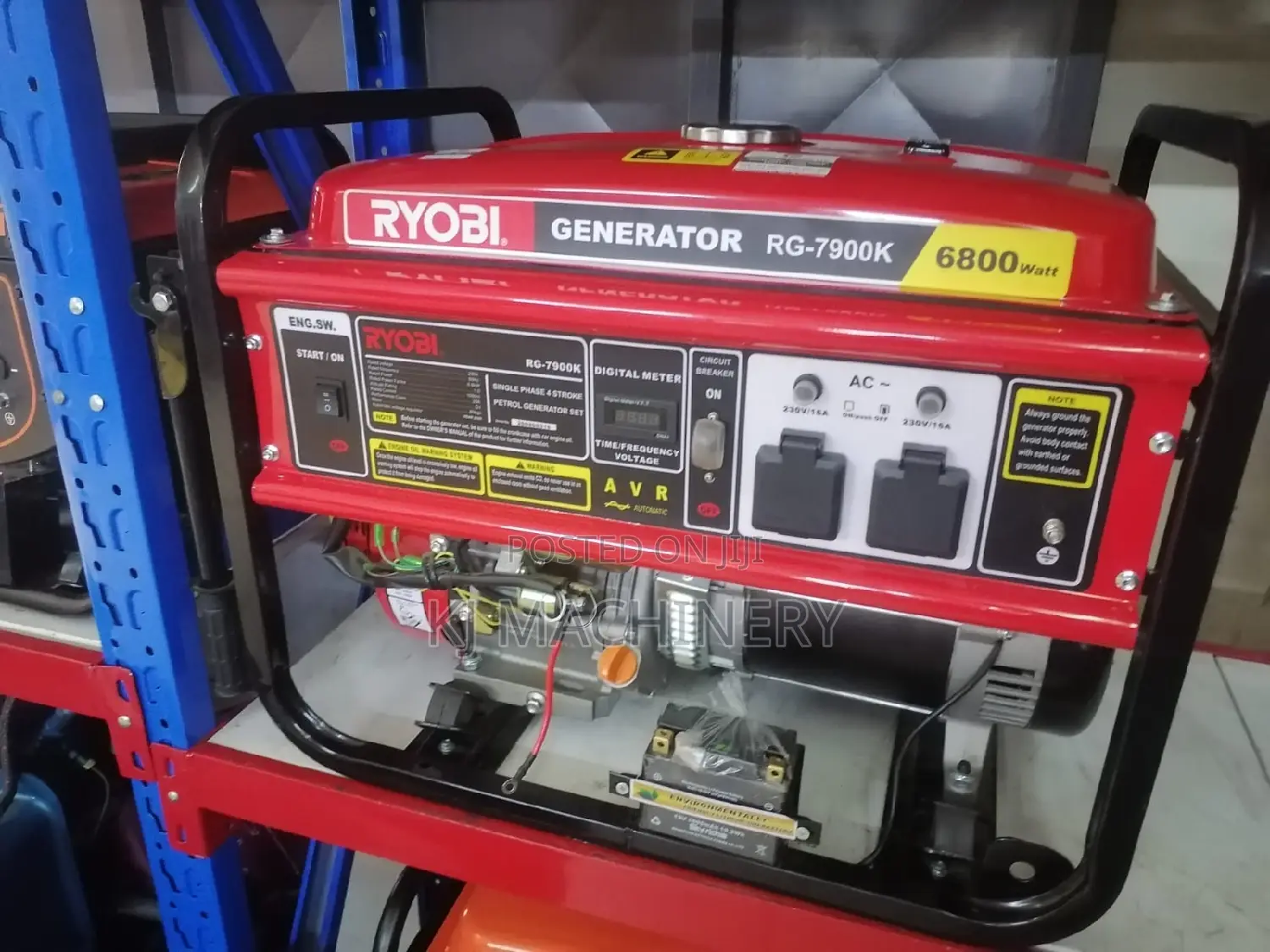 RYOBI BRAND POWER Generator 5kva Petrol Powered