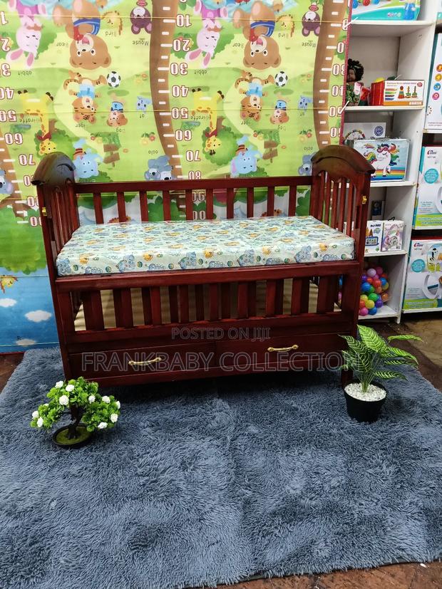 Baby Cot and Mattress - main view