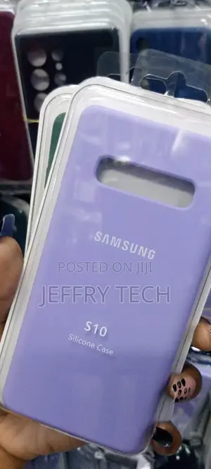 Samsung Galaxy S10 Case - TPU Silicone Phone Cover With Soft
