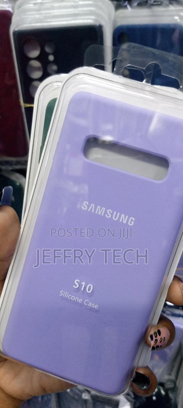 Samsung Galaxy S10 Case - TPU Silicone Phone Cover With Soft - thumbnail 3