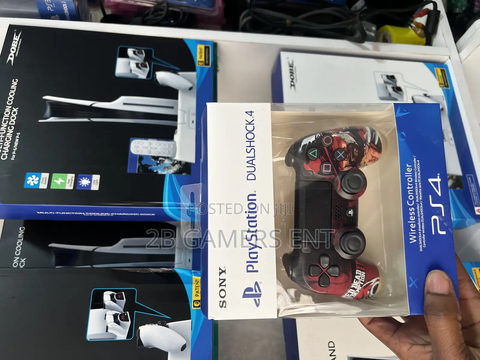 PS4 Pad Original,Red Dead Edition