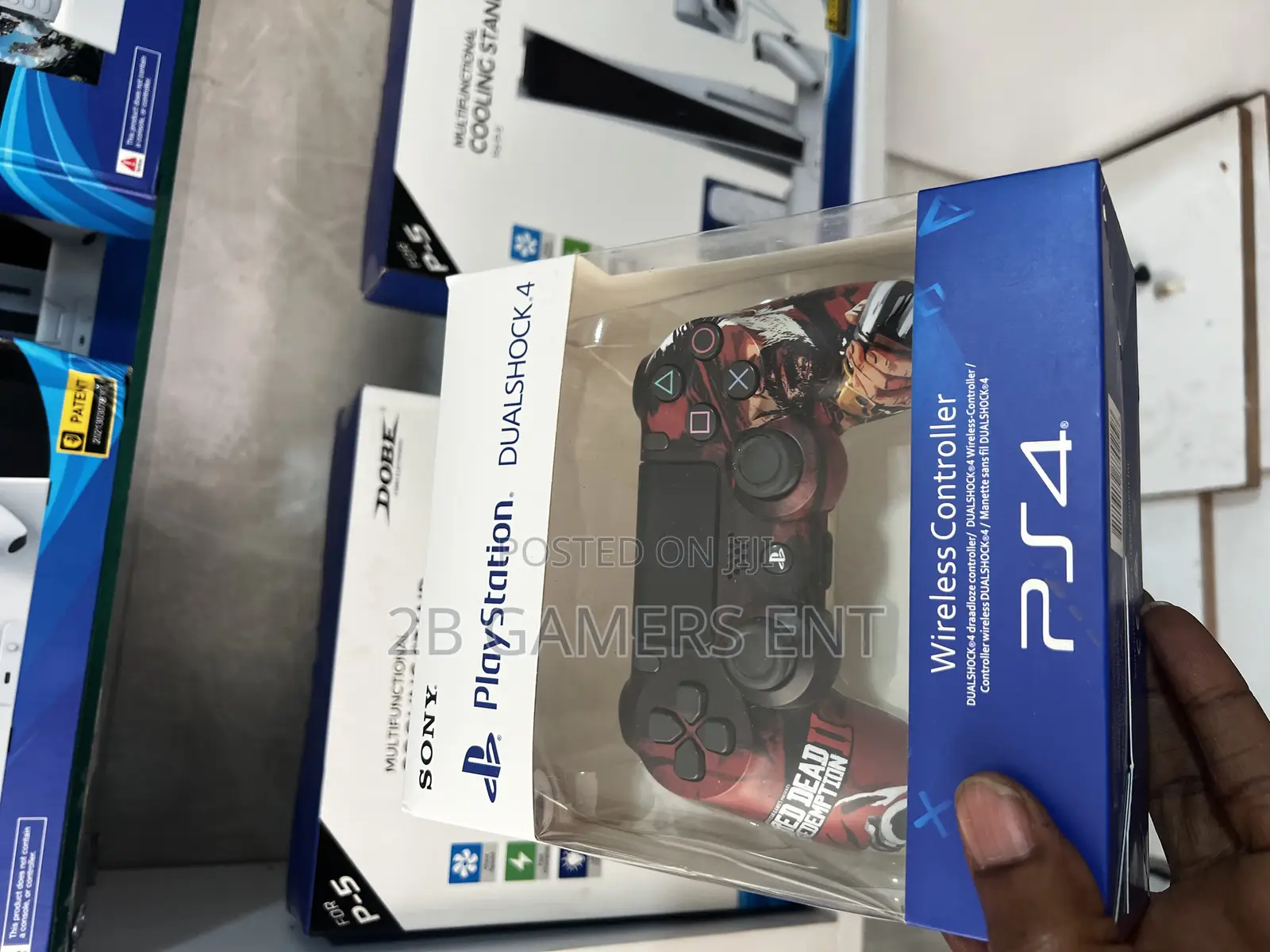 PS4 Pad Original,Red Dead Edition