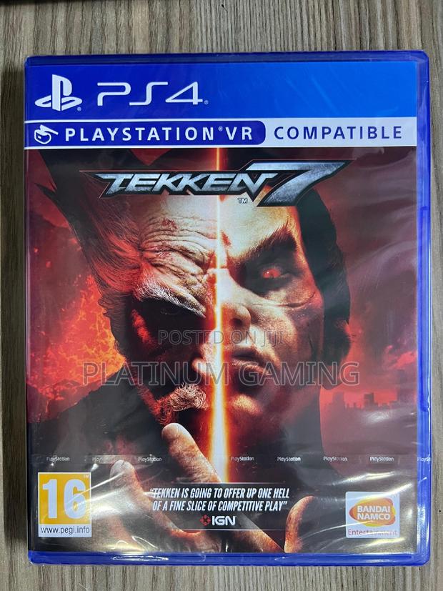New Tekken 7 -ps4 - main view