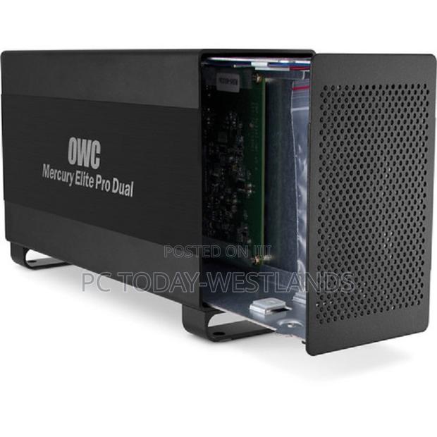 OWC Mercury Elite Pro Dual 6TB 2-Bay Thunderbolt 2RAID Array - thumbnail 4