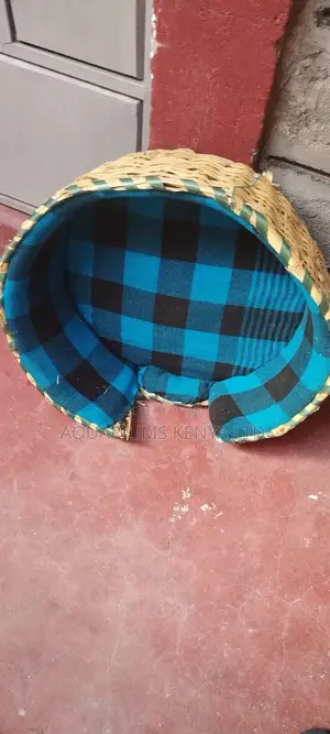 Medium Blu Black Petbed,Pet Bed