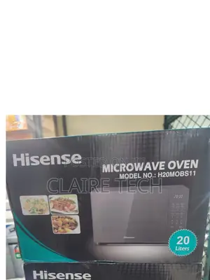 H20MOBS11 Black 20 Litres Digital Hisense Microwave