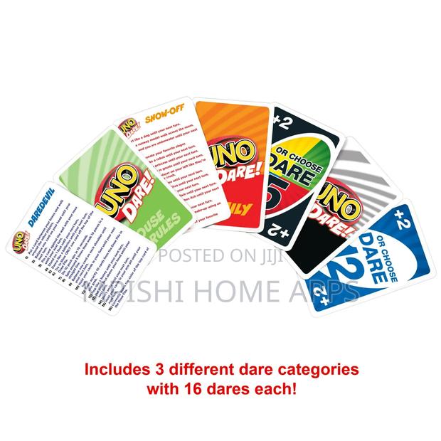 Uno Dare Card Game - thumbnail 4