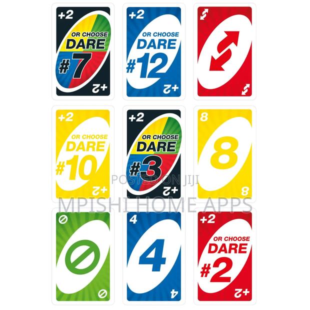 Uno Dare Card Game - thumbnail 6
