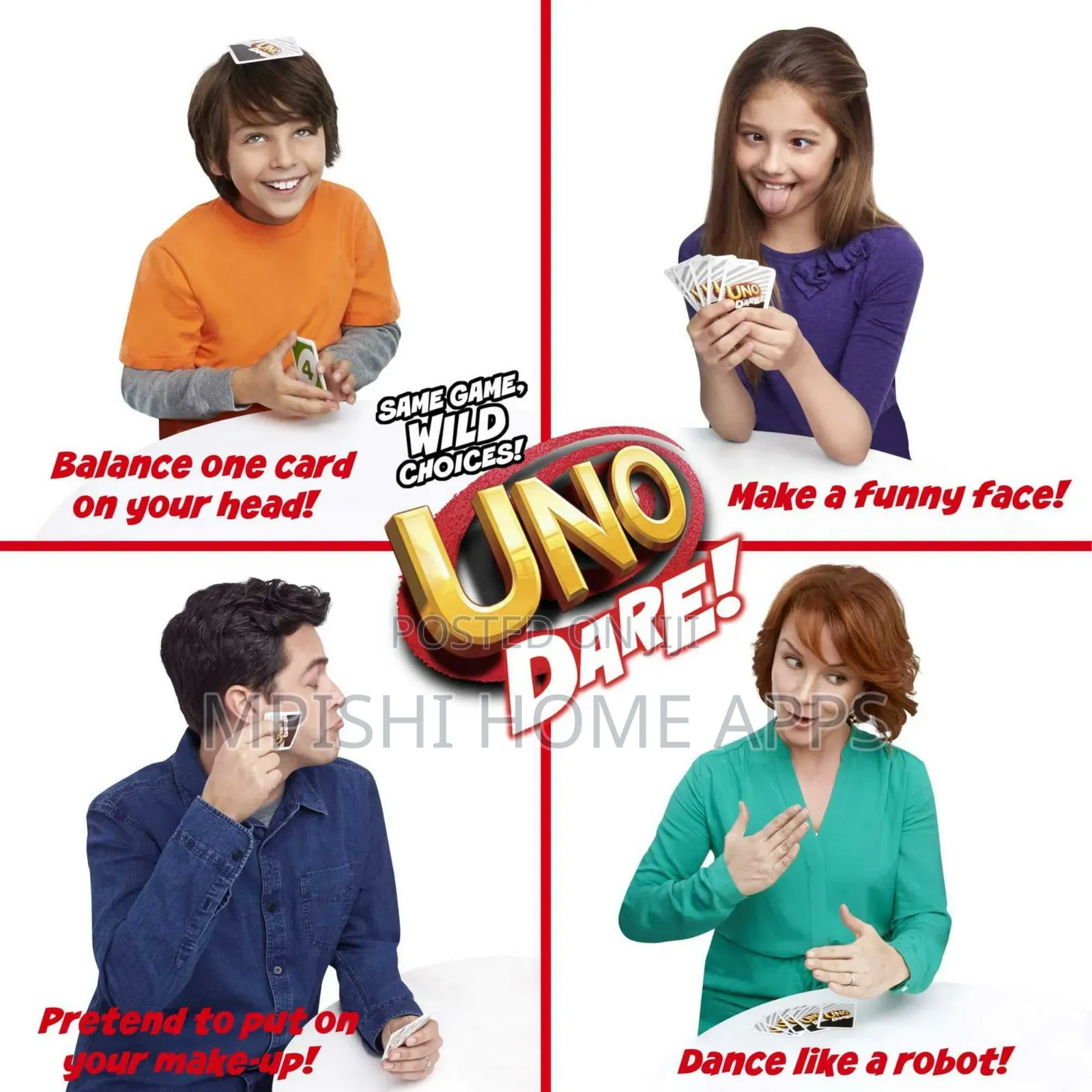 Uno Dare Card Game