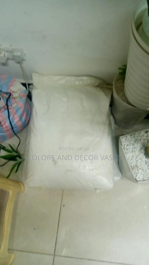 Bags of Stones Decorative White Pebble Stones