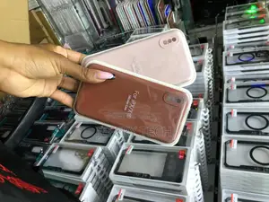 Dark Brown Silicone Case for Apple iPhone X/Xs