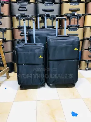 3 in 1 Fabric Laxurious Suitcase Briefcase Travel Bag