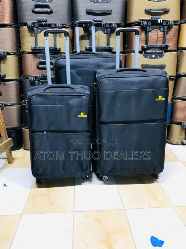 3 in 1fabric Laxurious Suitcase Briefcase Travel Bag - thumbnail 3