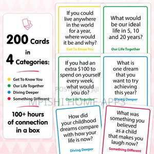 200 Couples Conversation Cards