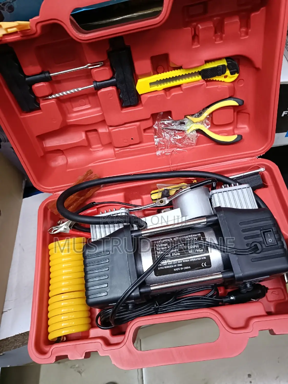 Double Cylinder Portable Compressor