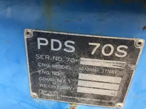 Denyo Air Compressor DPS 70S and DPS 50S