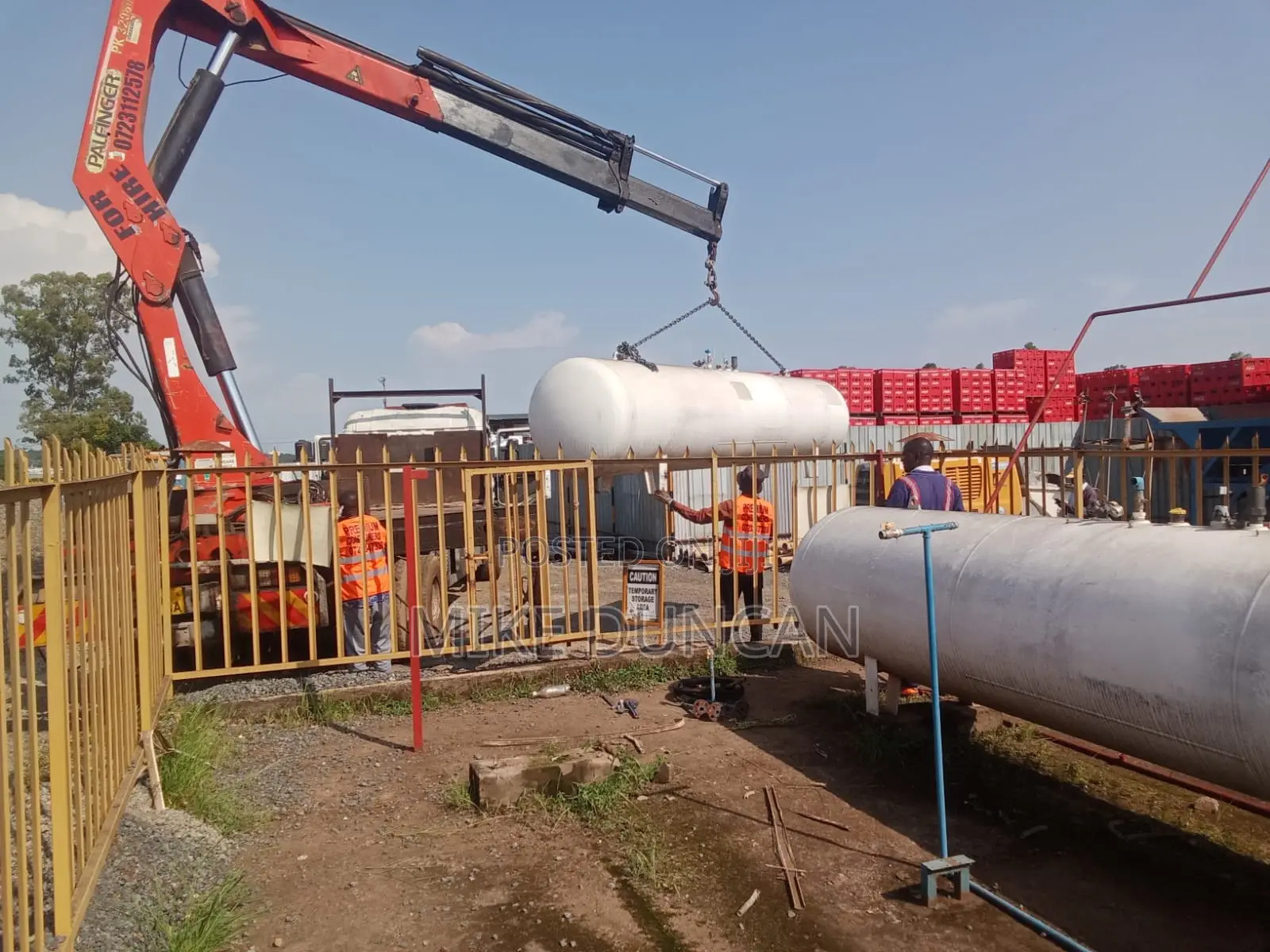 Crane Loading Offloading and Transportation Services