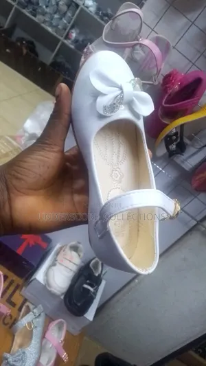 White Girls Flower Girl Shoes