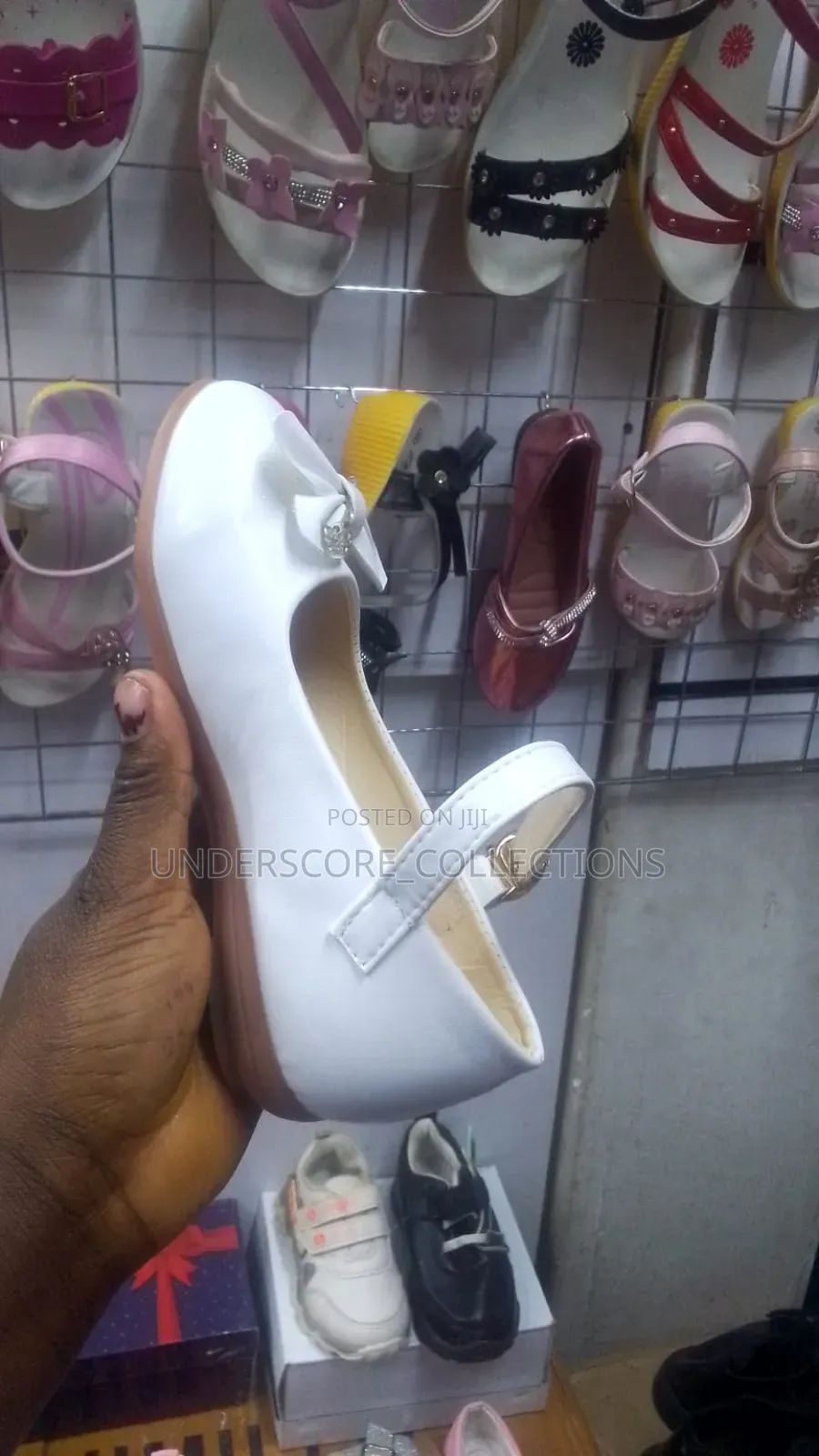 White Girls Flower Girl Shoes