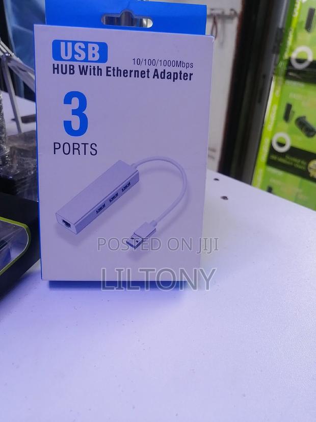 Usb Hub With Etharnet Adaptermbps - main view