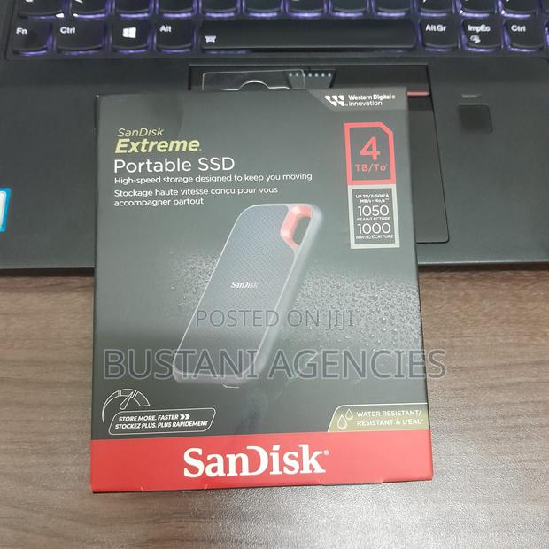 Sandisk Extreme Portable External SSD V2 – 4tb – Sdssde61-4t - thumbnail 5