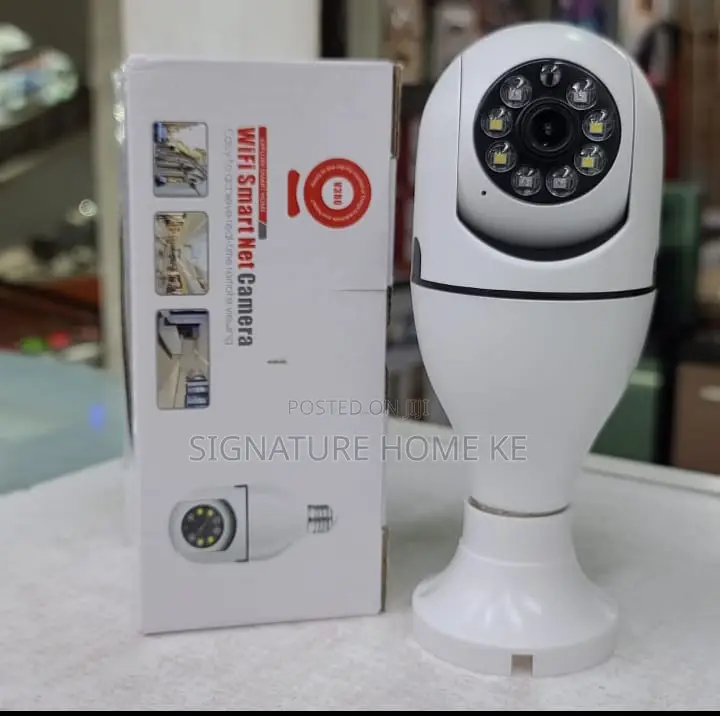 Rotating Wireless Wifi Nanny Camera Bulb